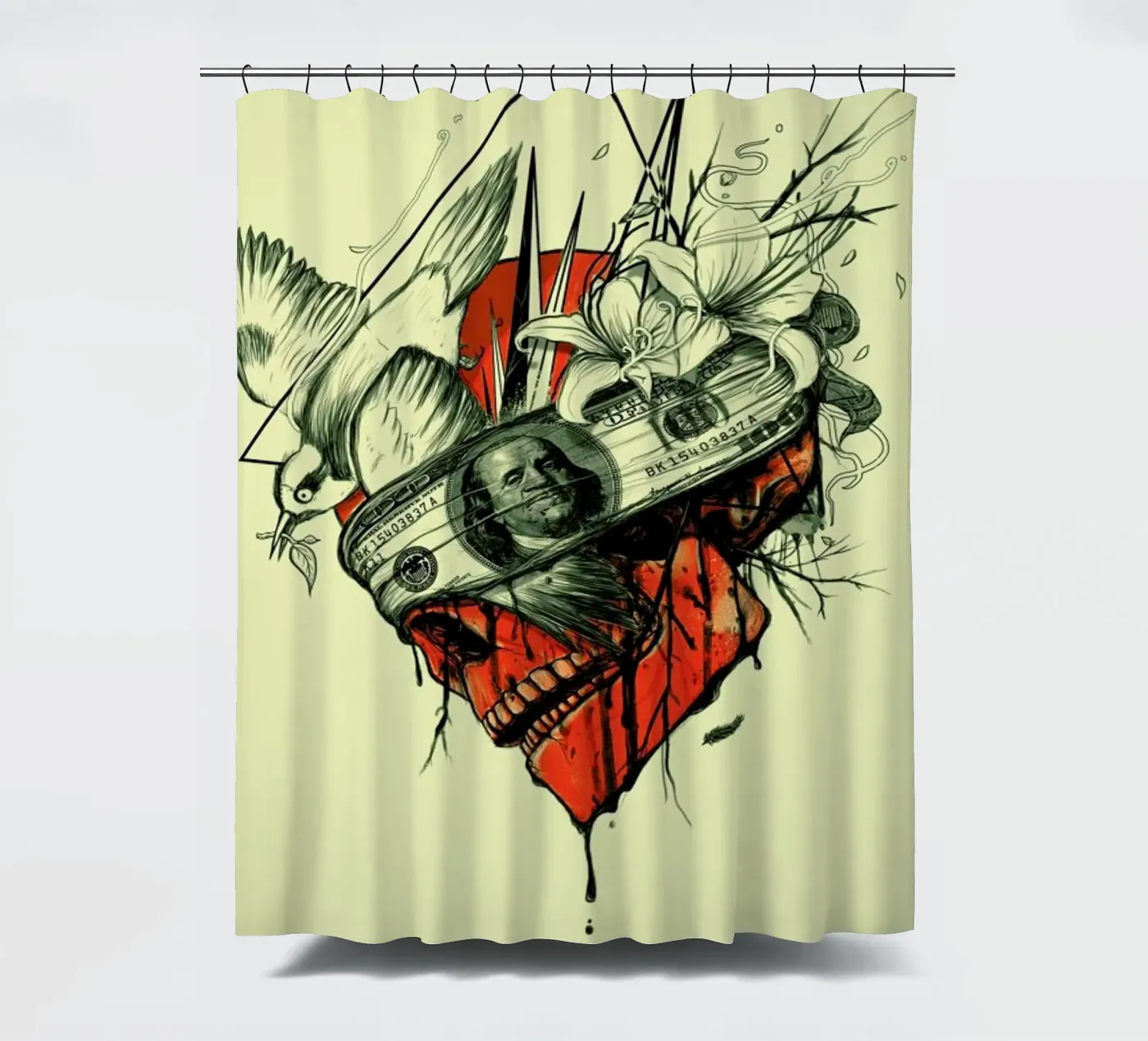 Blind Duschvorhang von Nicebleed