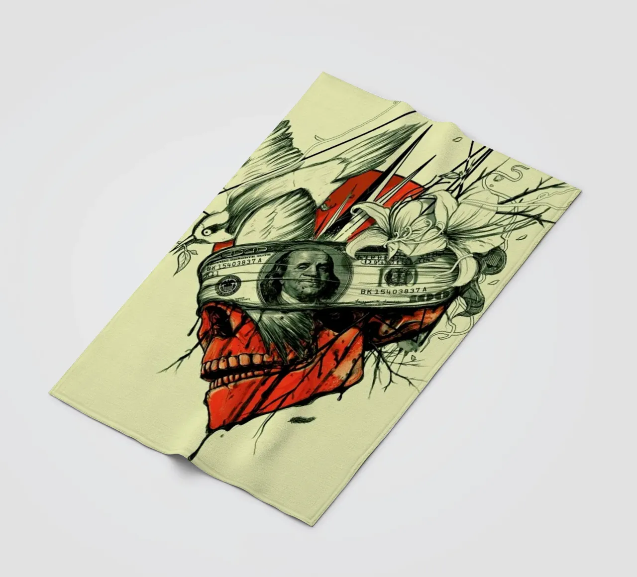 Blind Fleecedecke von Nicebleed