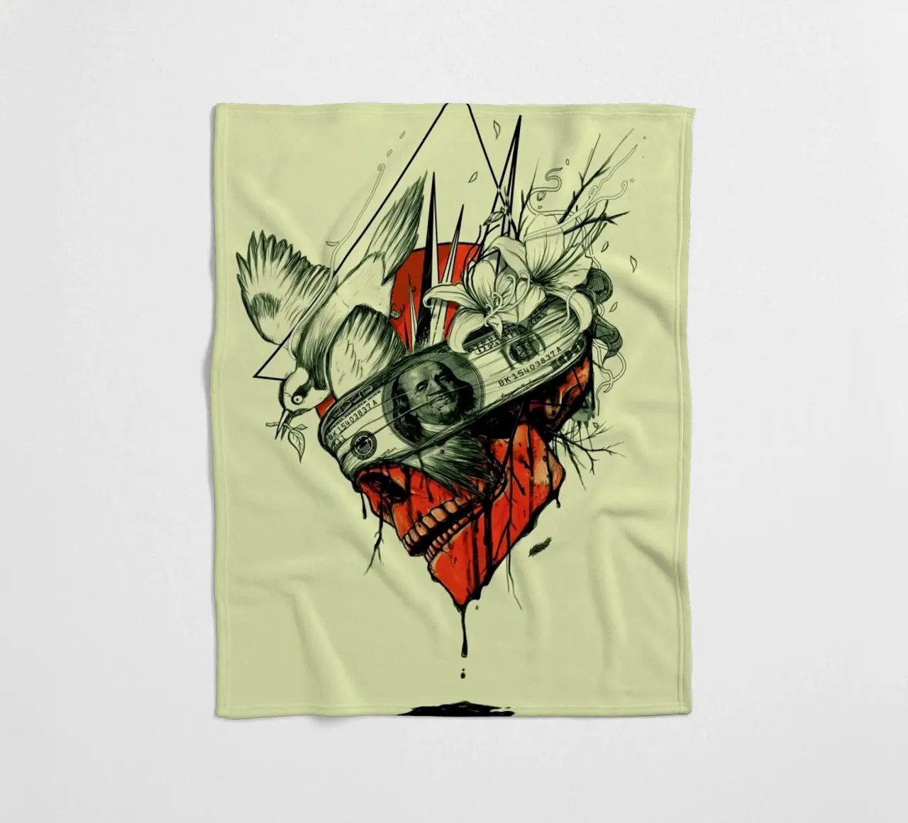 Blind Fleecedecke von Nicebleed