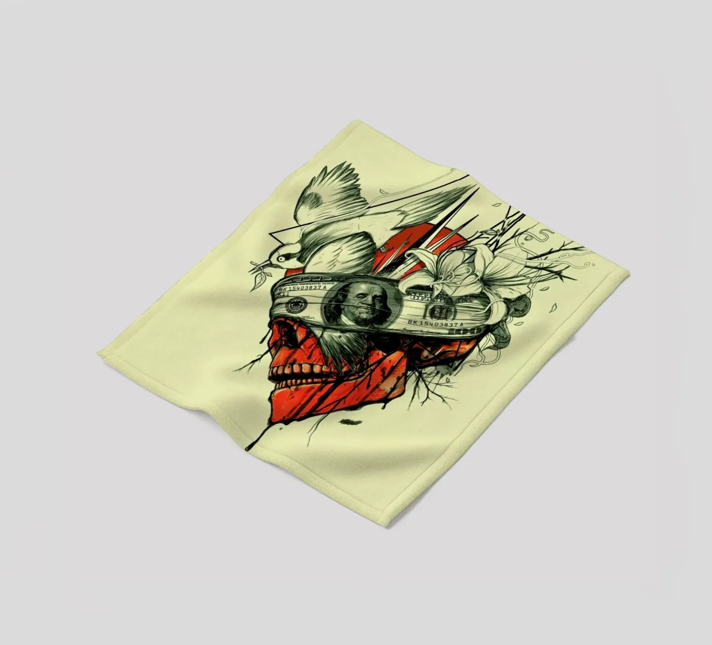 Blind Fleecedecke von Nicebleed