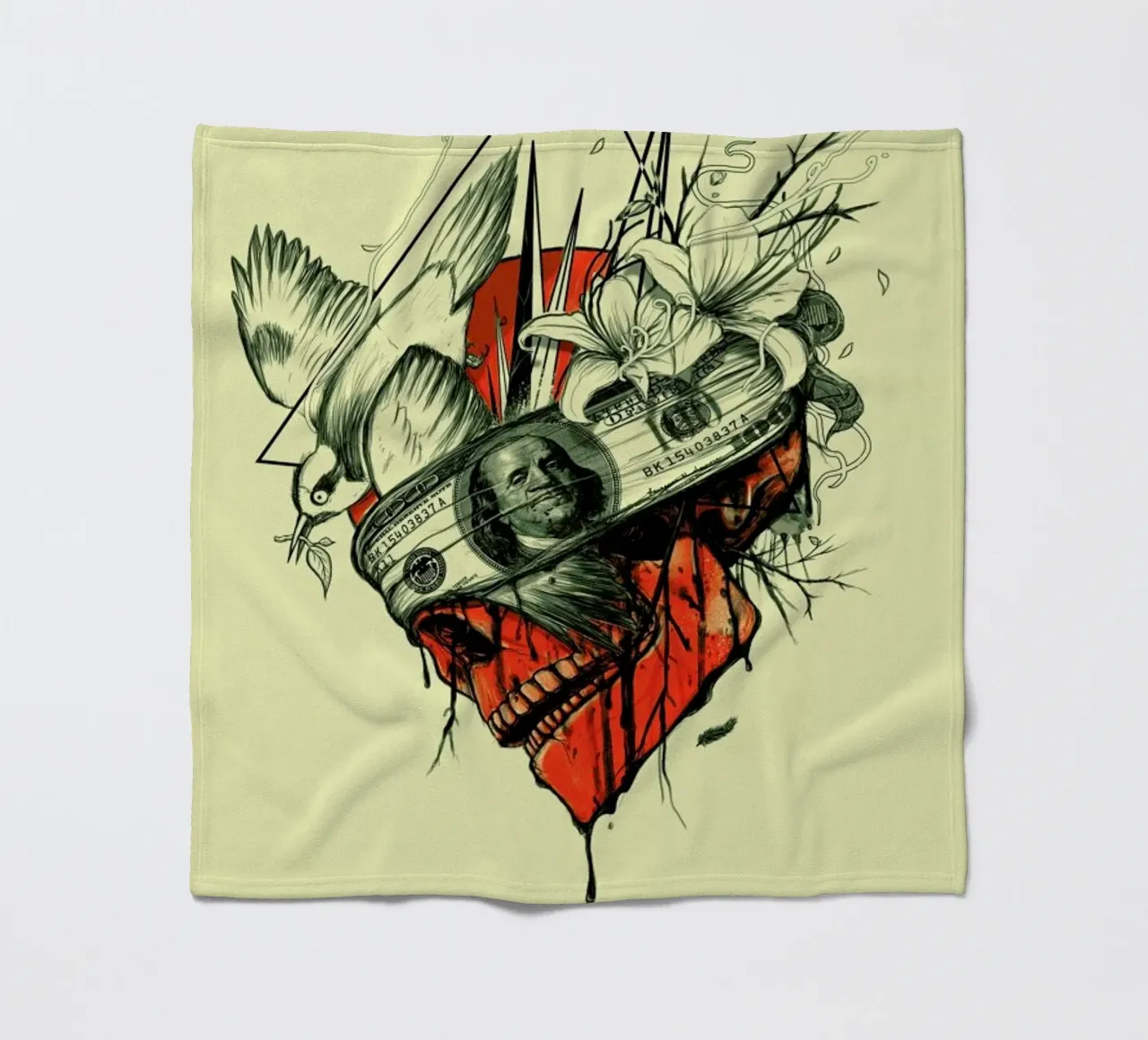 Blind Fleecedecke von Nicebleed