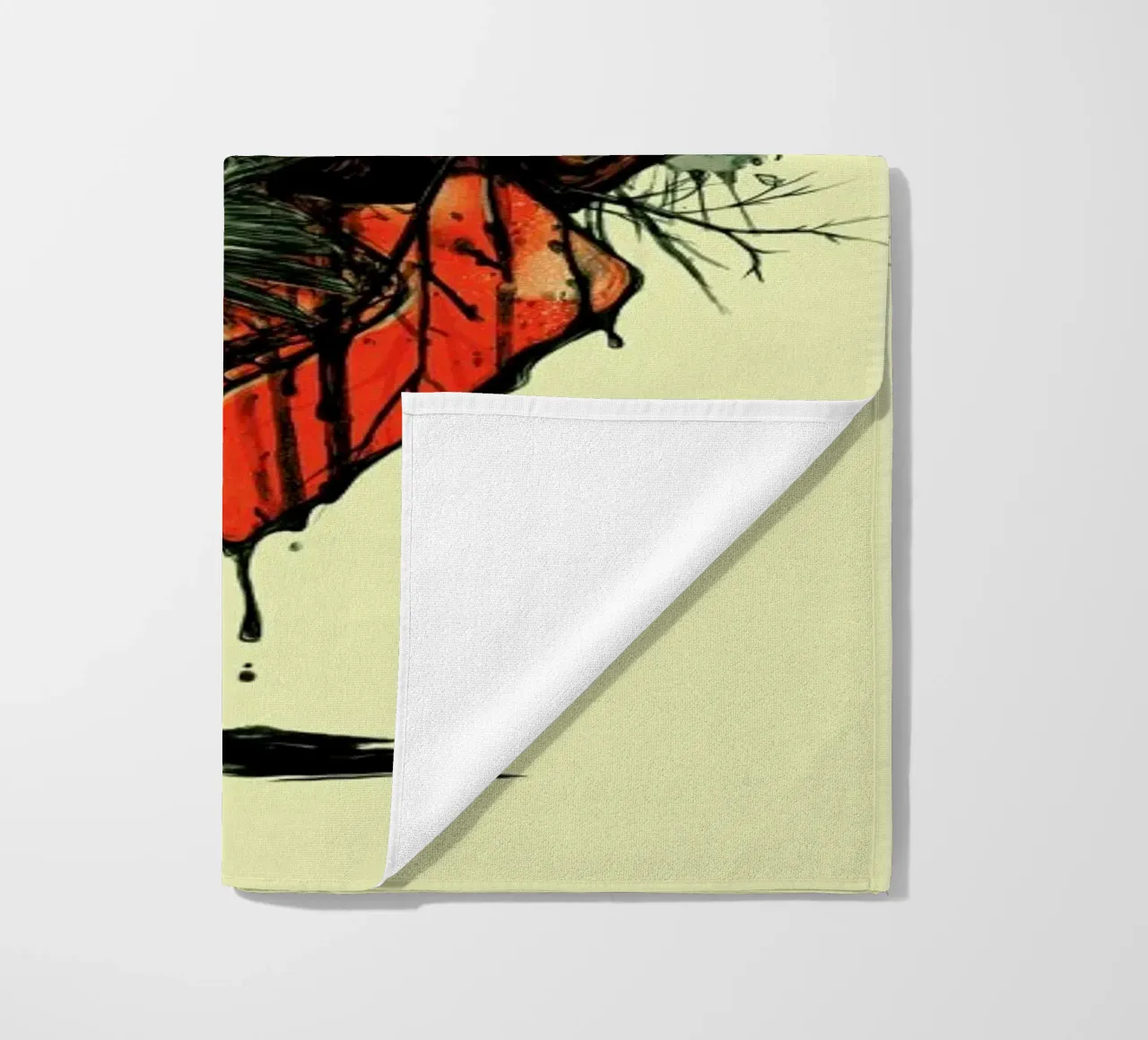 Blind beach towel by Nicebleed