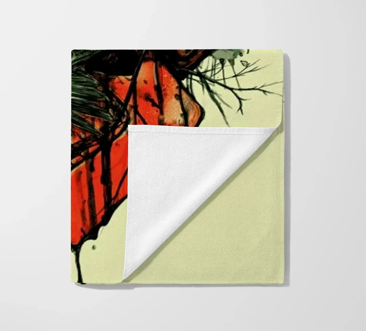 Blind beach towel by Nicebleed