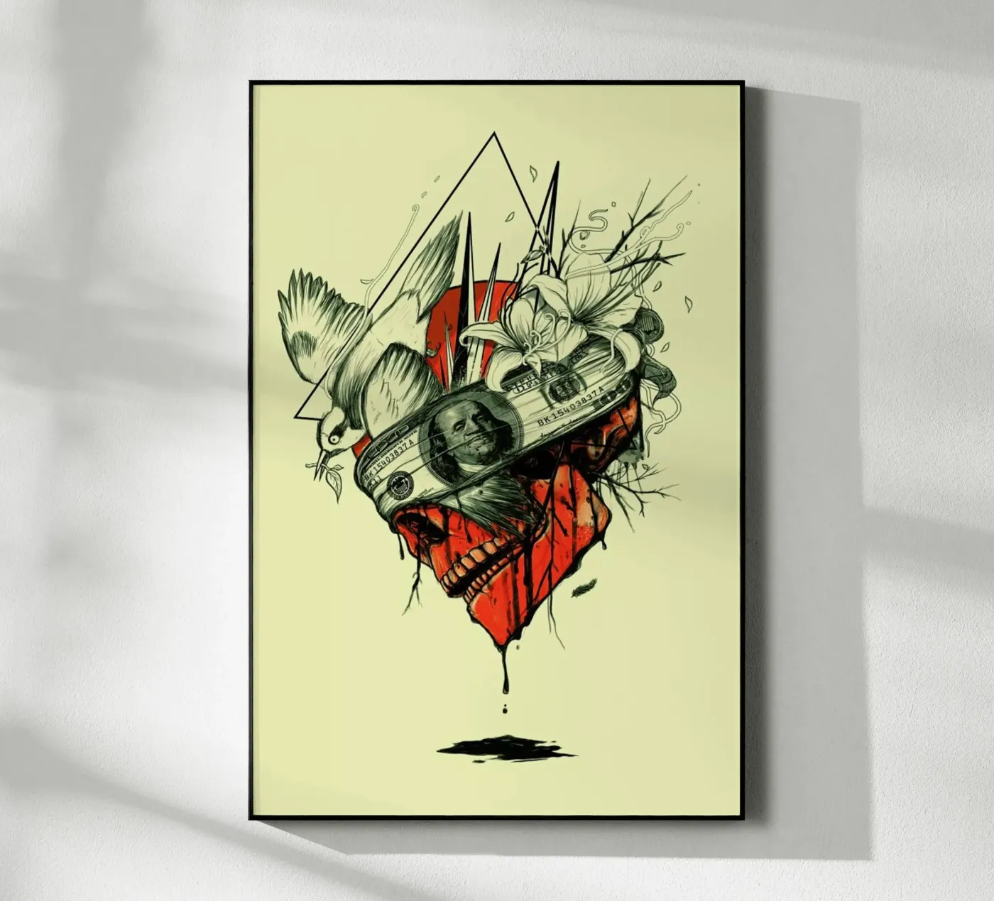 Blind Acryl-Glas von Nicebleed