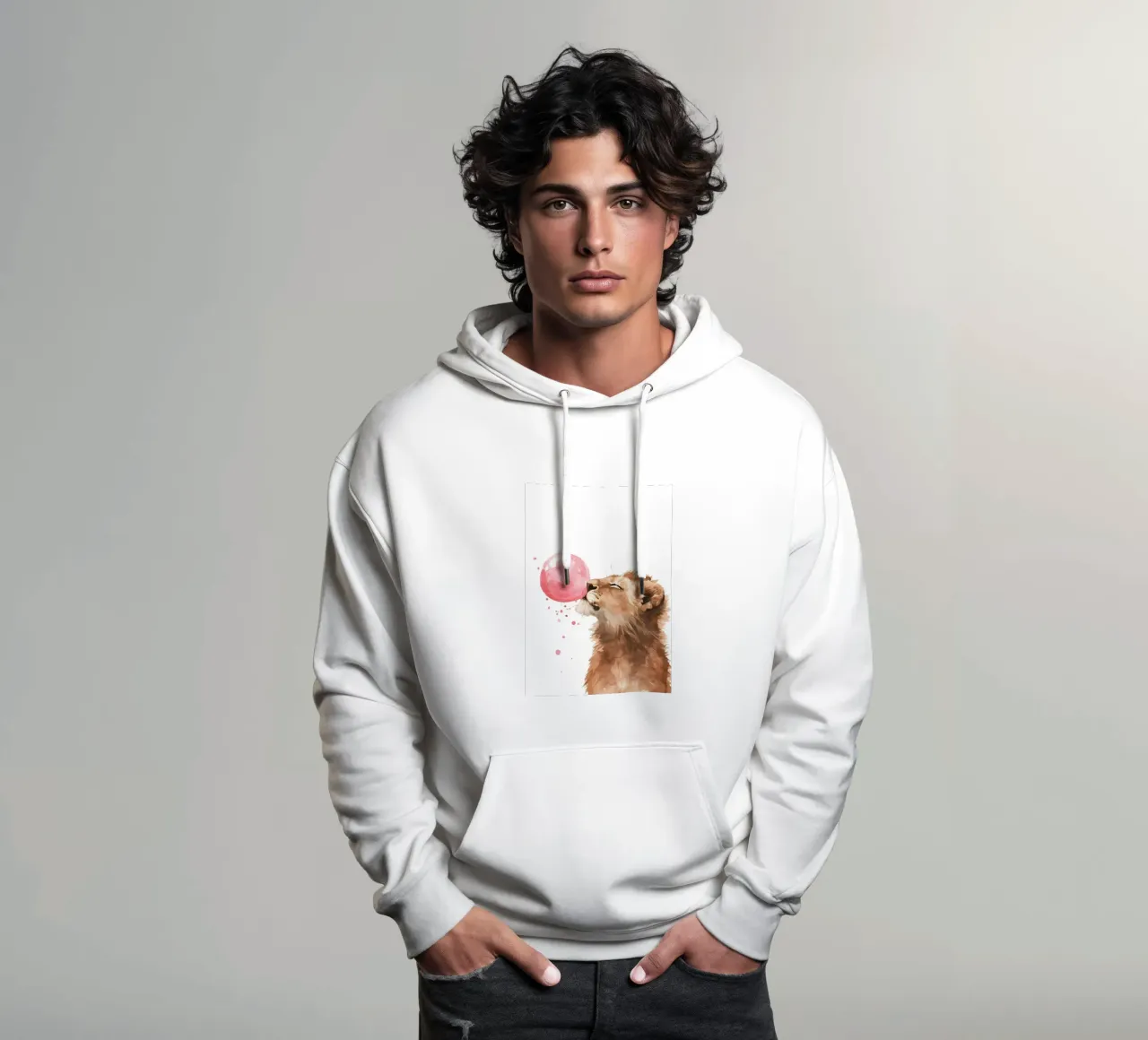 Roar & Pop felpa con cappuccio da KidzStudio