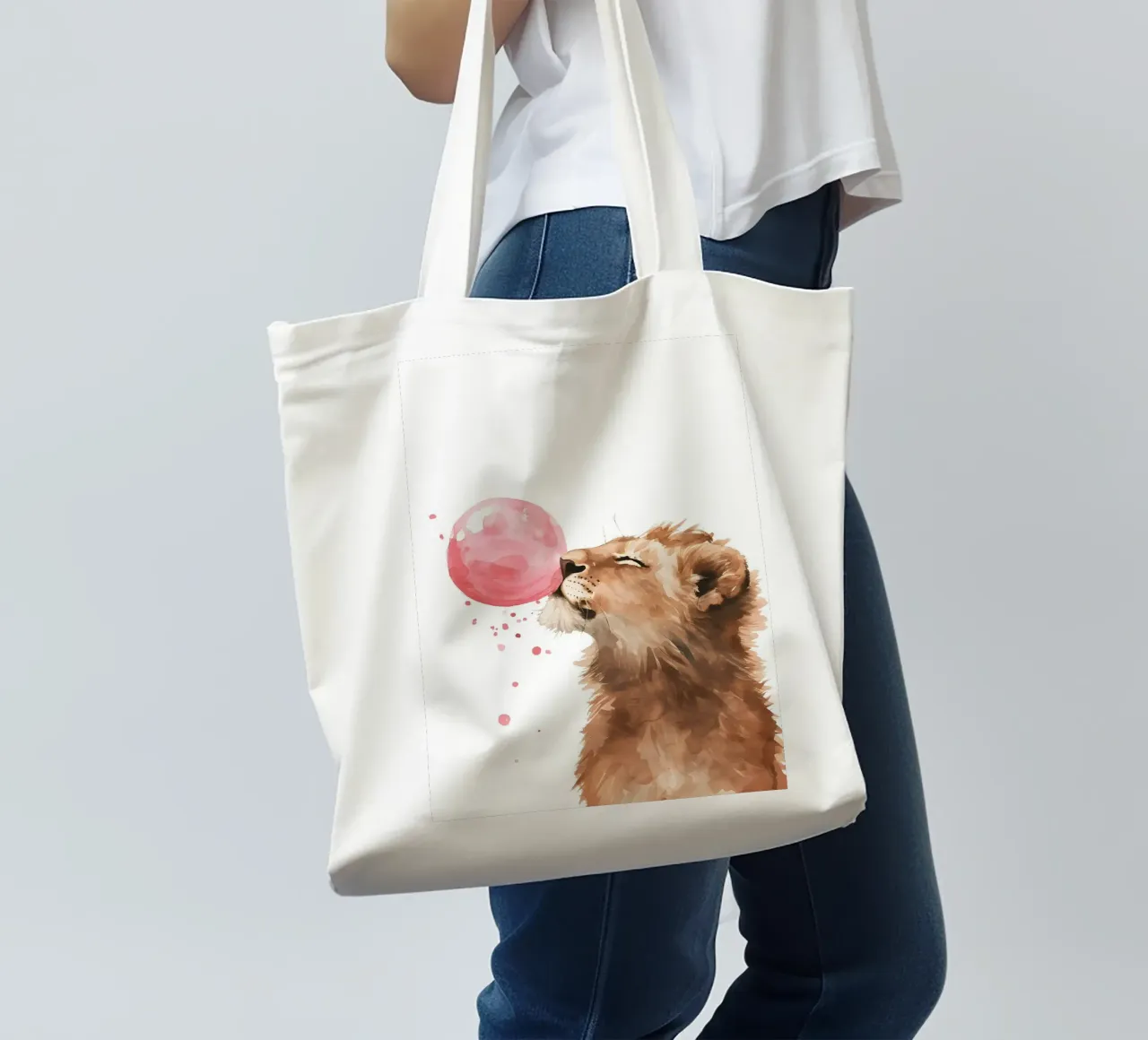 Roar & Pop borsa in juta da KidzStudio
