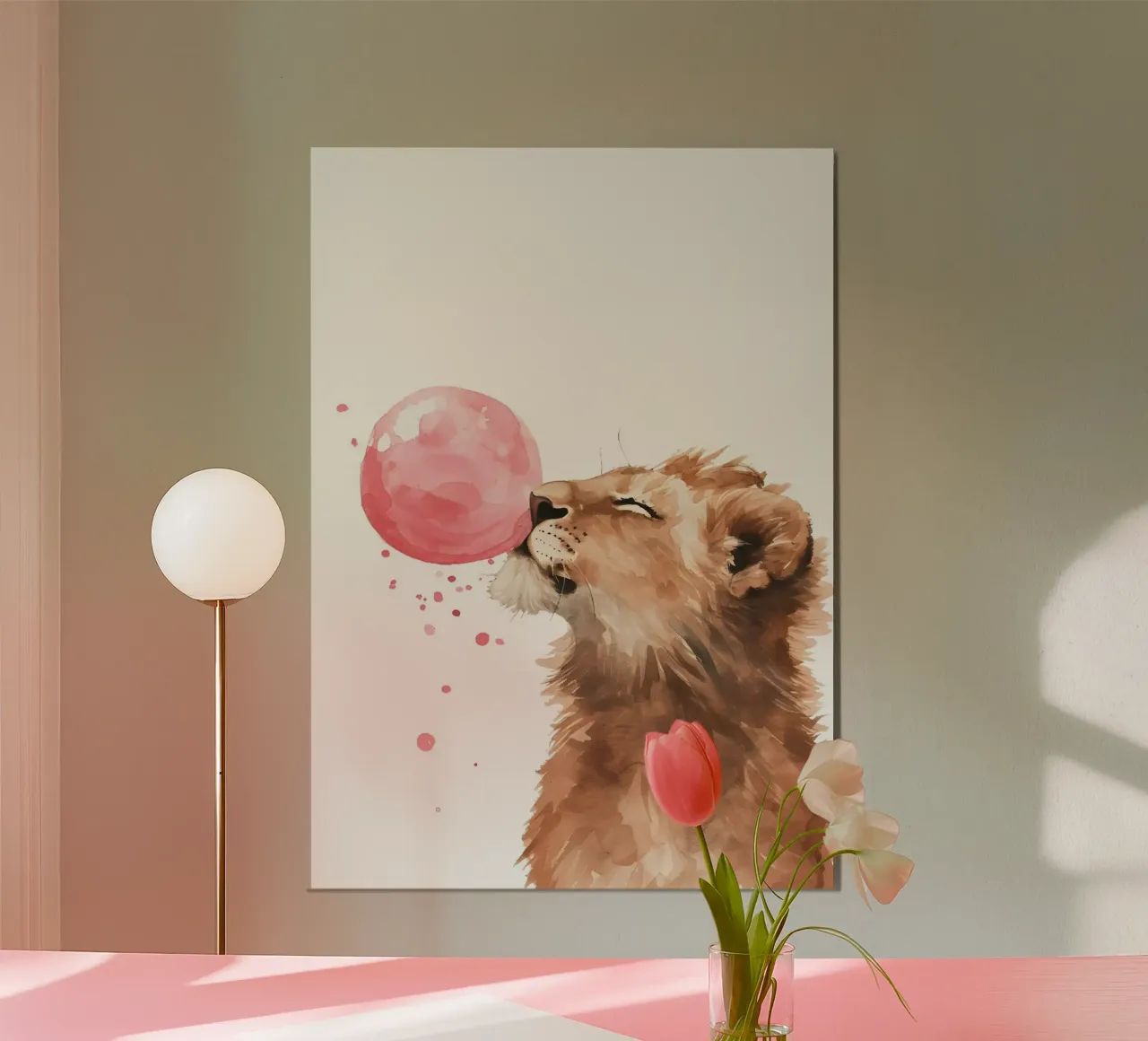 Roar & Pop alluminio dibond da KidzStudio