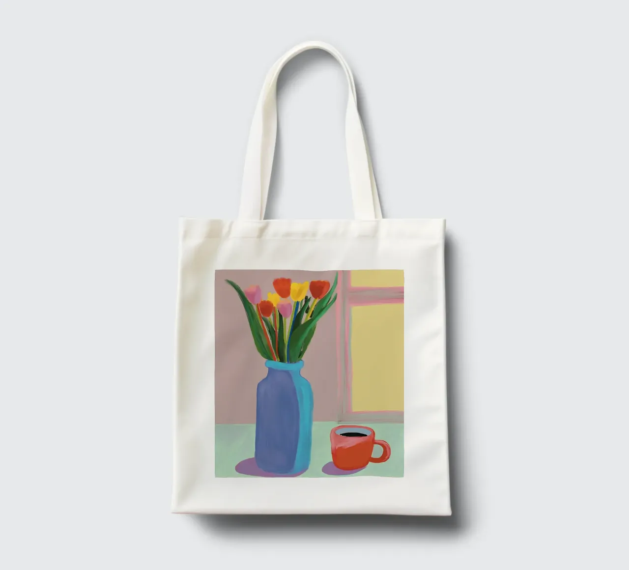 Flowers Amsterdam tote bag by tainah negreiros