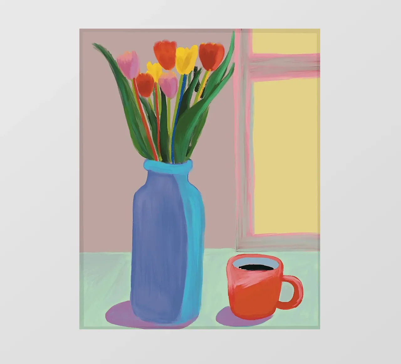 Fiori Amsterdam telo in pvc da tainah negreiros