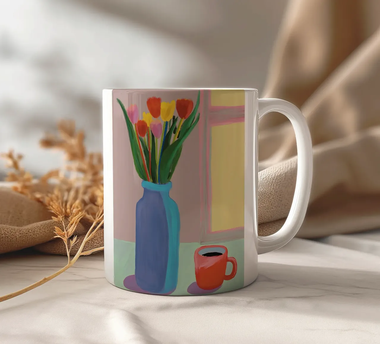 Fiori Amsterdam tazza in ceramica da tainah negreiros