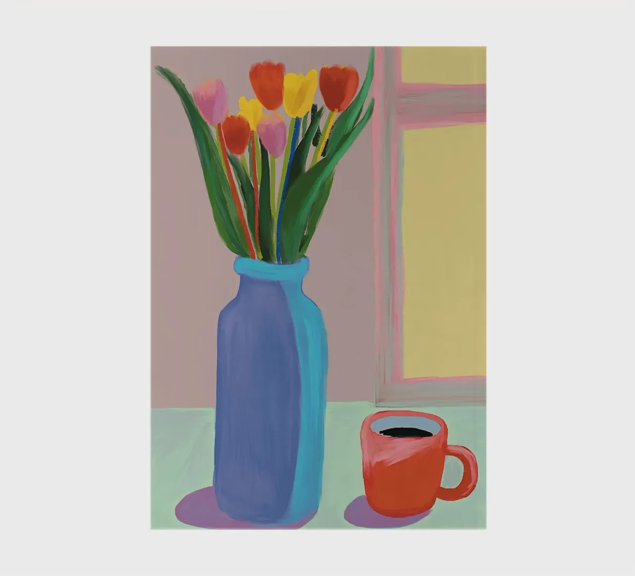 Flowers Amsterdam notebook by tainah negreiros