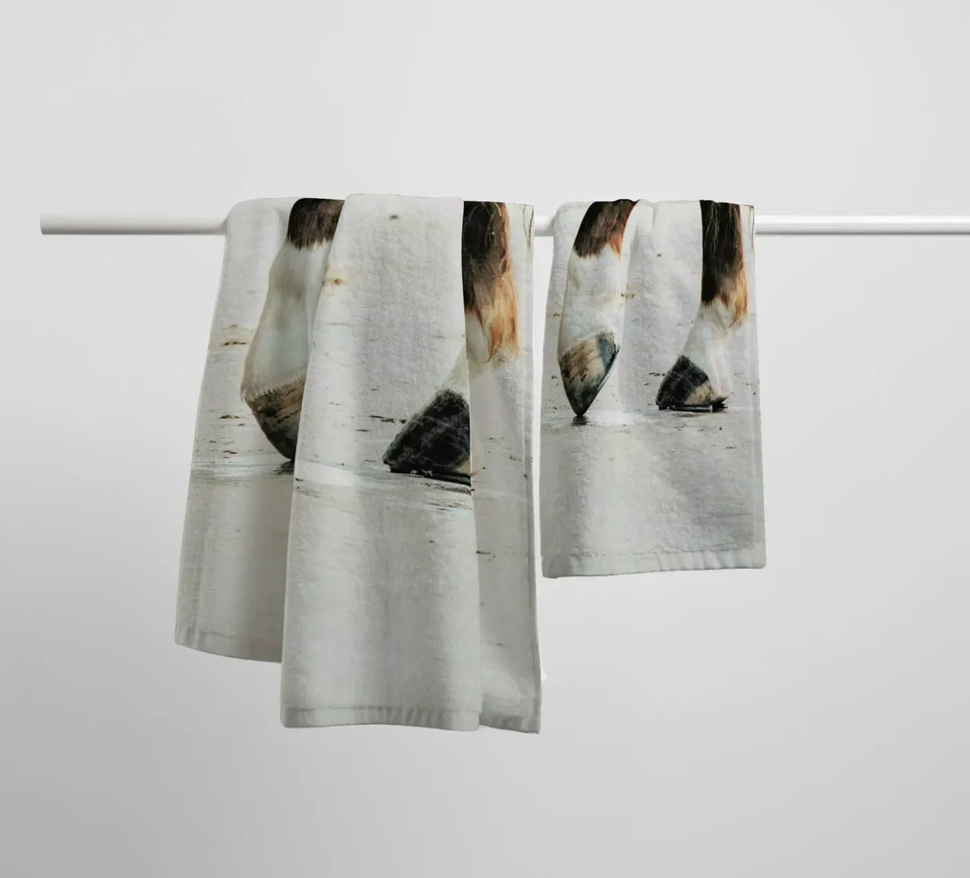 Tango towel by Ingrid Beddoes