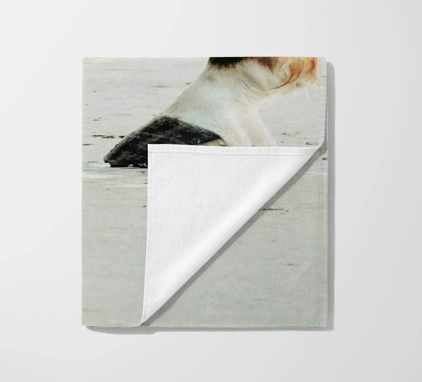 Tango beach towel by Ingrid Beddoes