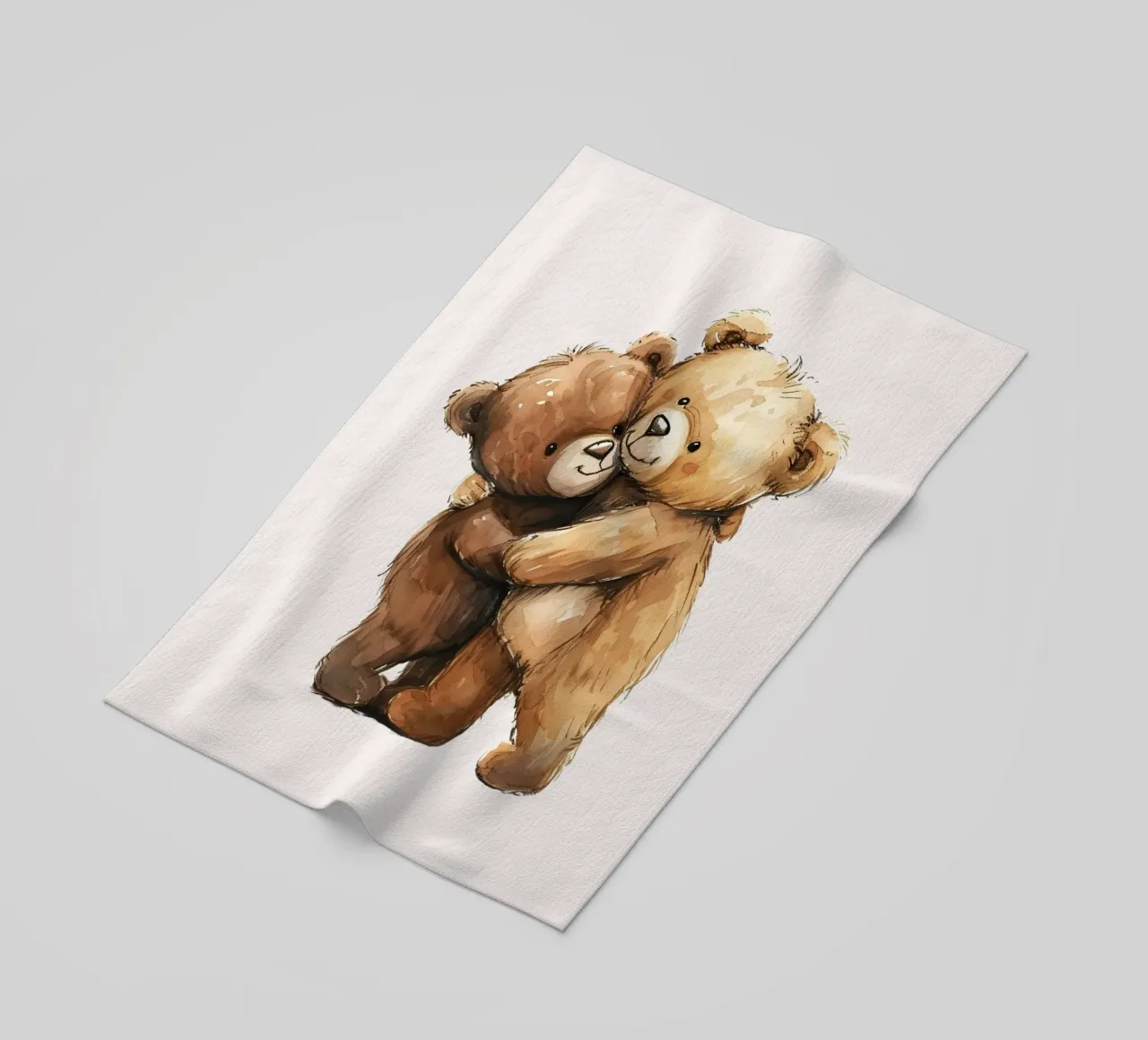 Amore per gli orsi telo mare da KidzStudio