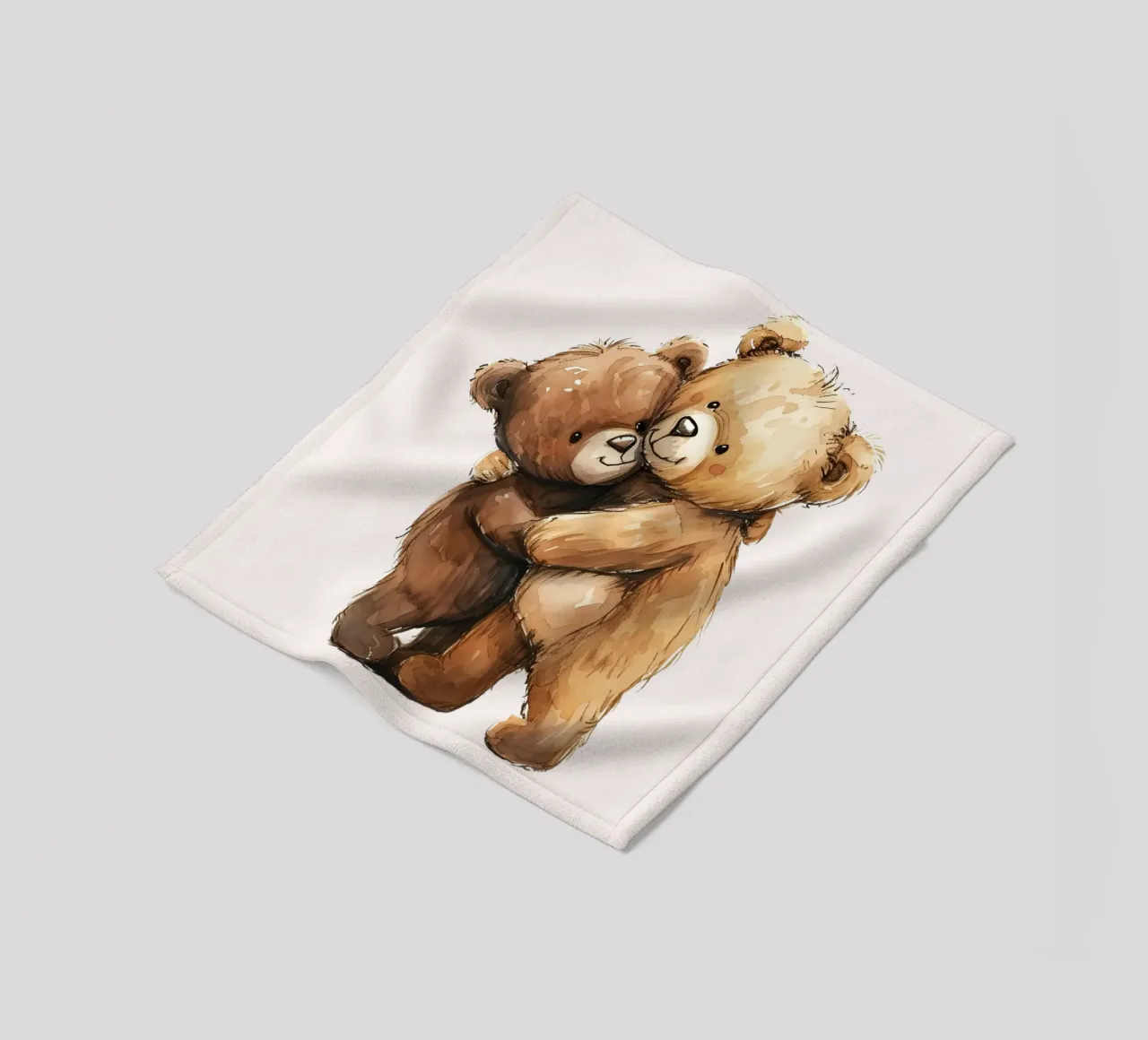 Amore per gli orsi coperta in pile da KidzStudio