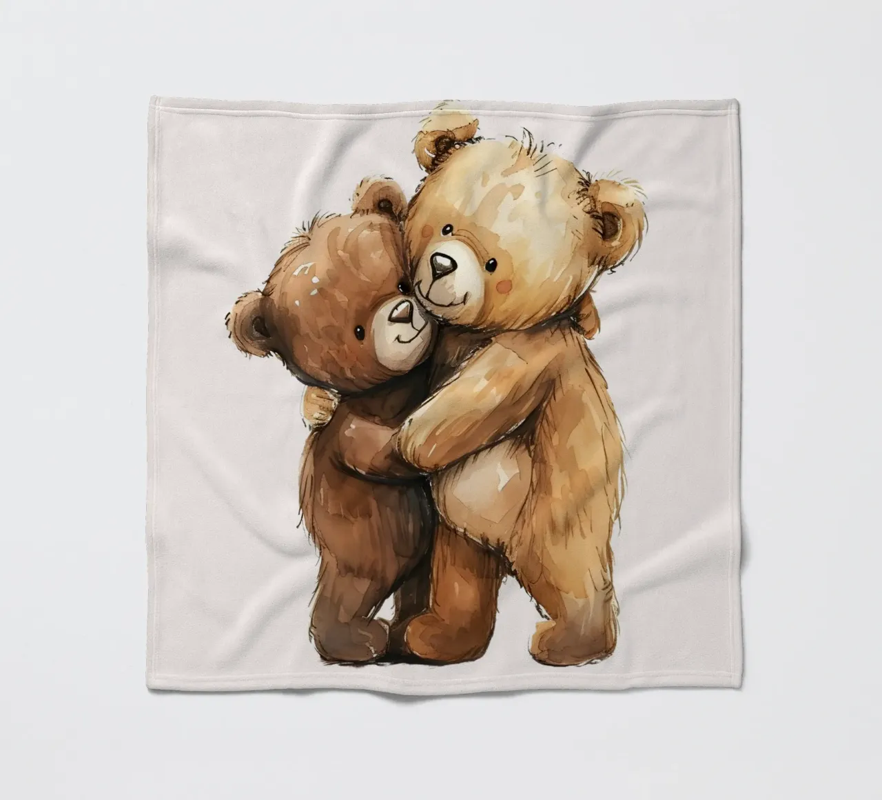 Amore per gli orsi coperta in pile da KidzStudio