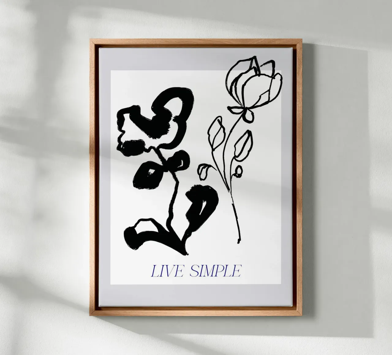 Live Simple No 03 canvas van treechild