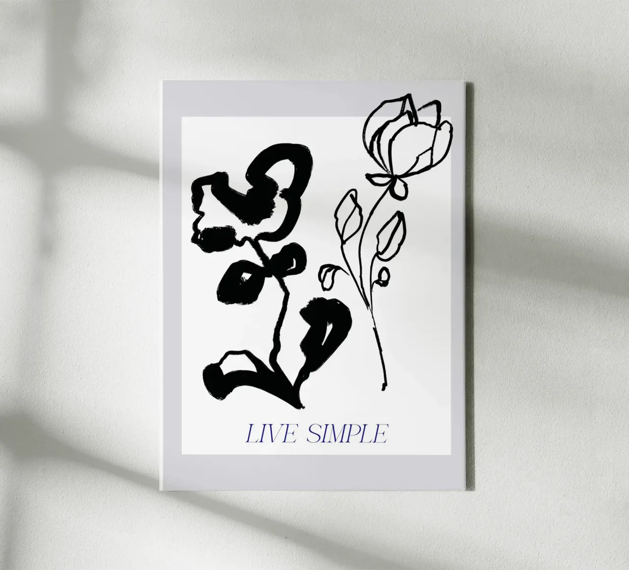 Live Simple No 03 canvas van treechild