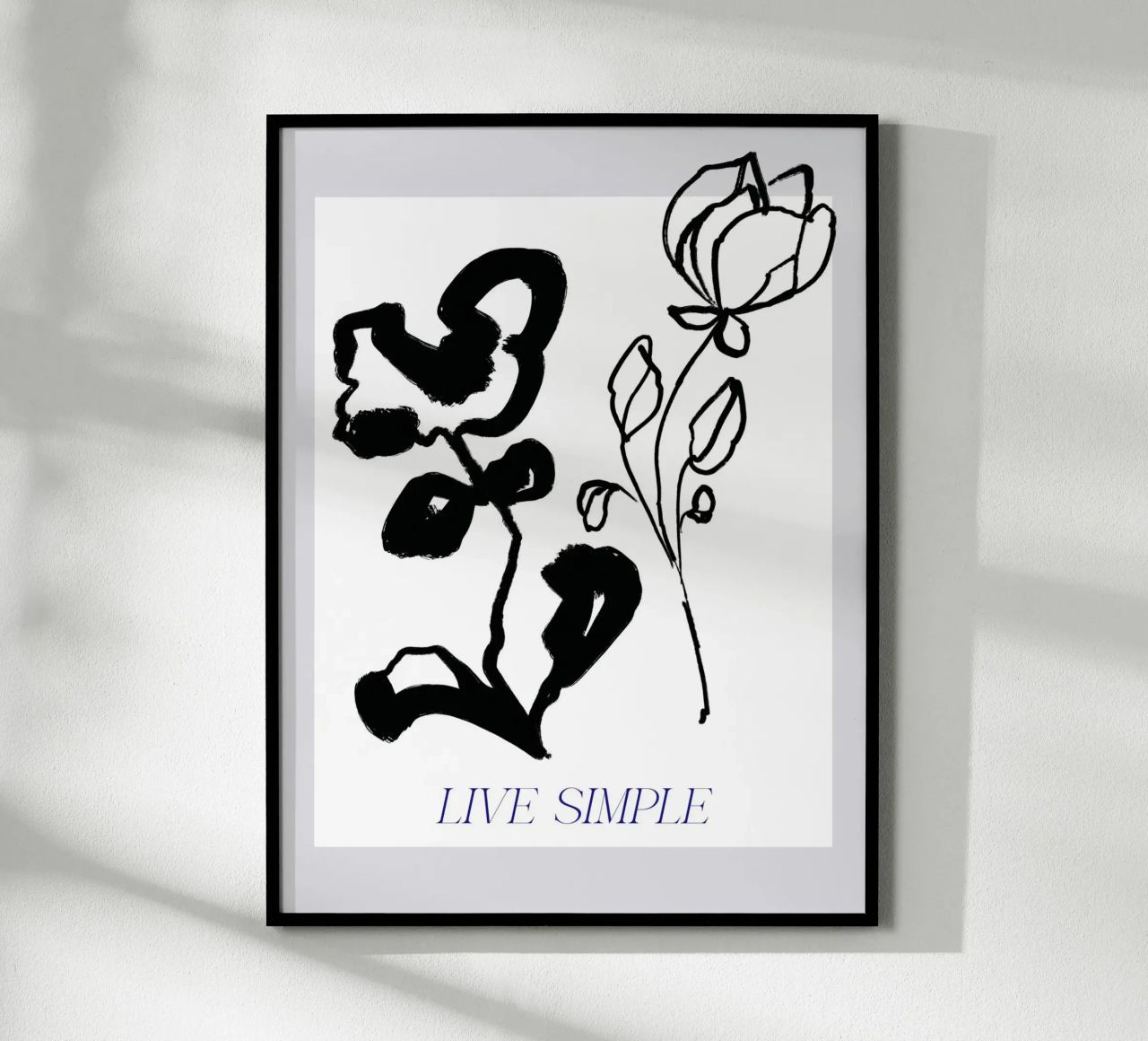 Live Simple No 03 poster de treechild