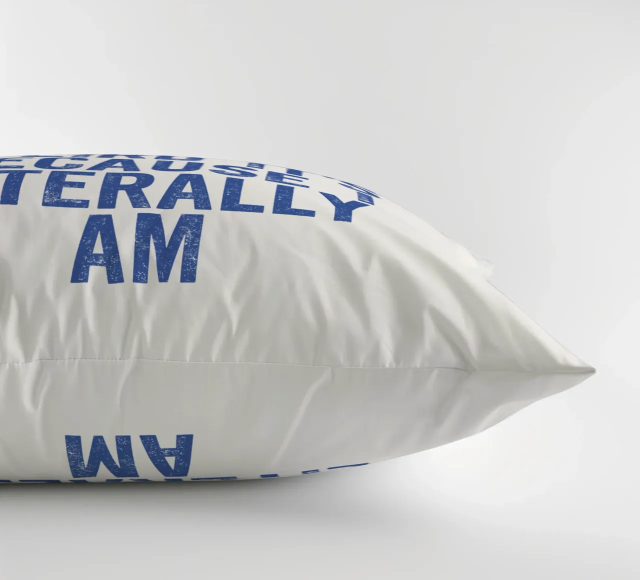 I'm Sorry If I Seem Weird It's Because I Literally Am decorative cushion by THE MOTIVATED TYPE