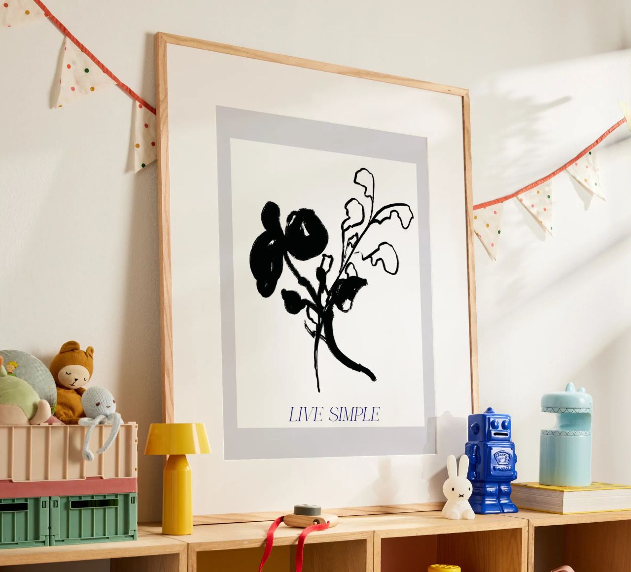 Live Simple No 04 poster de treechild