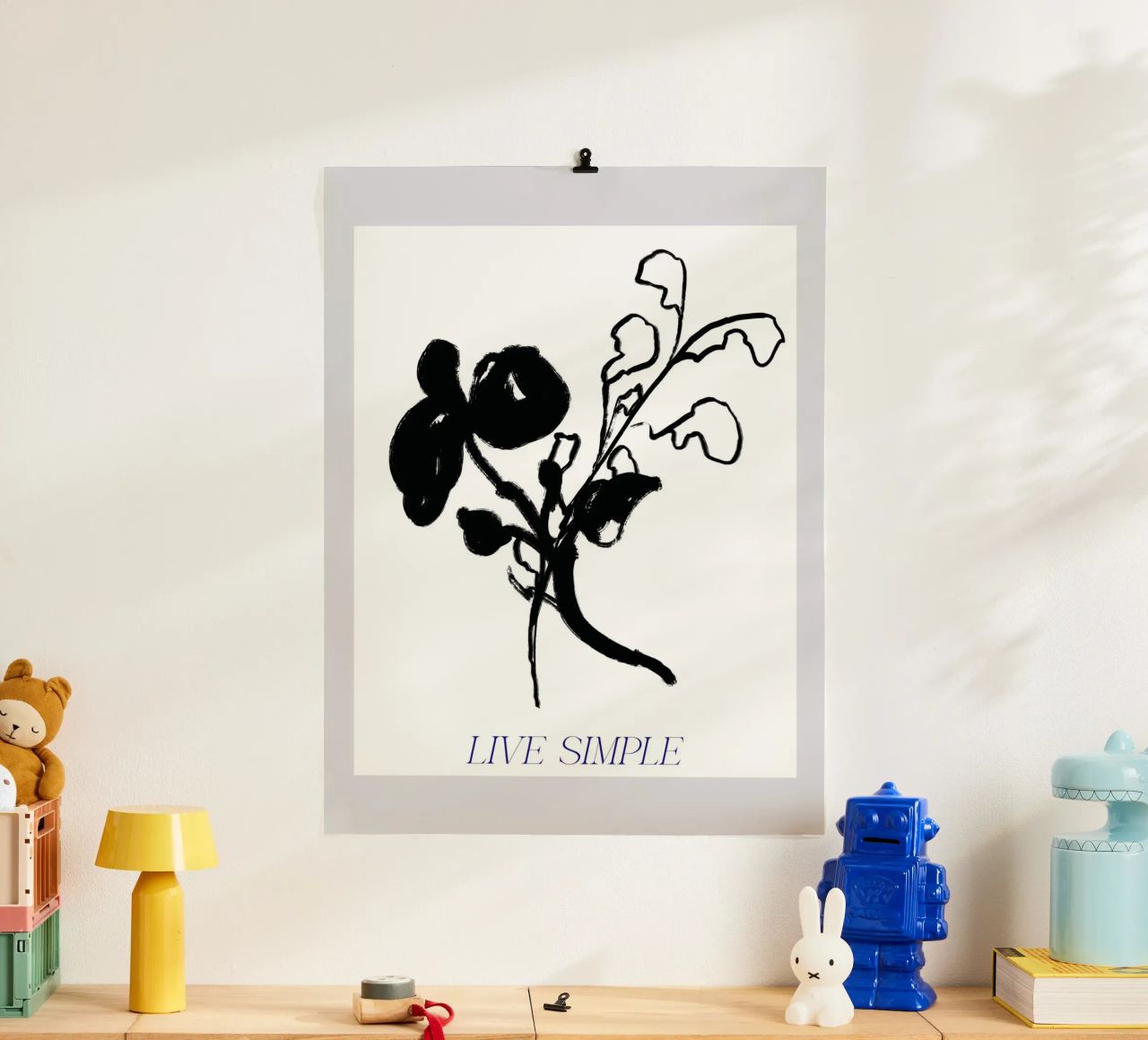 Live Simple No 04 poster de treechild