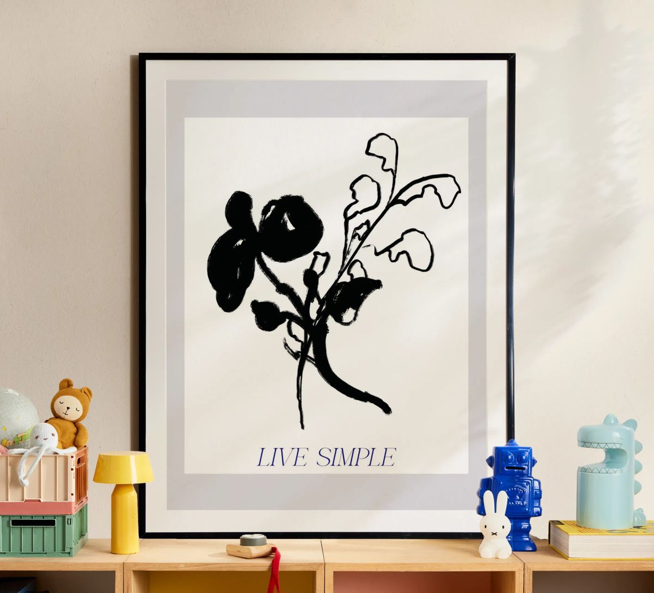 Live Simple No 04 poster de treechild