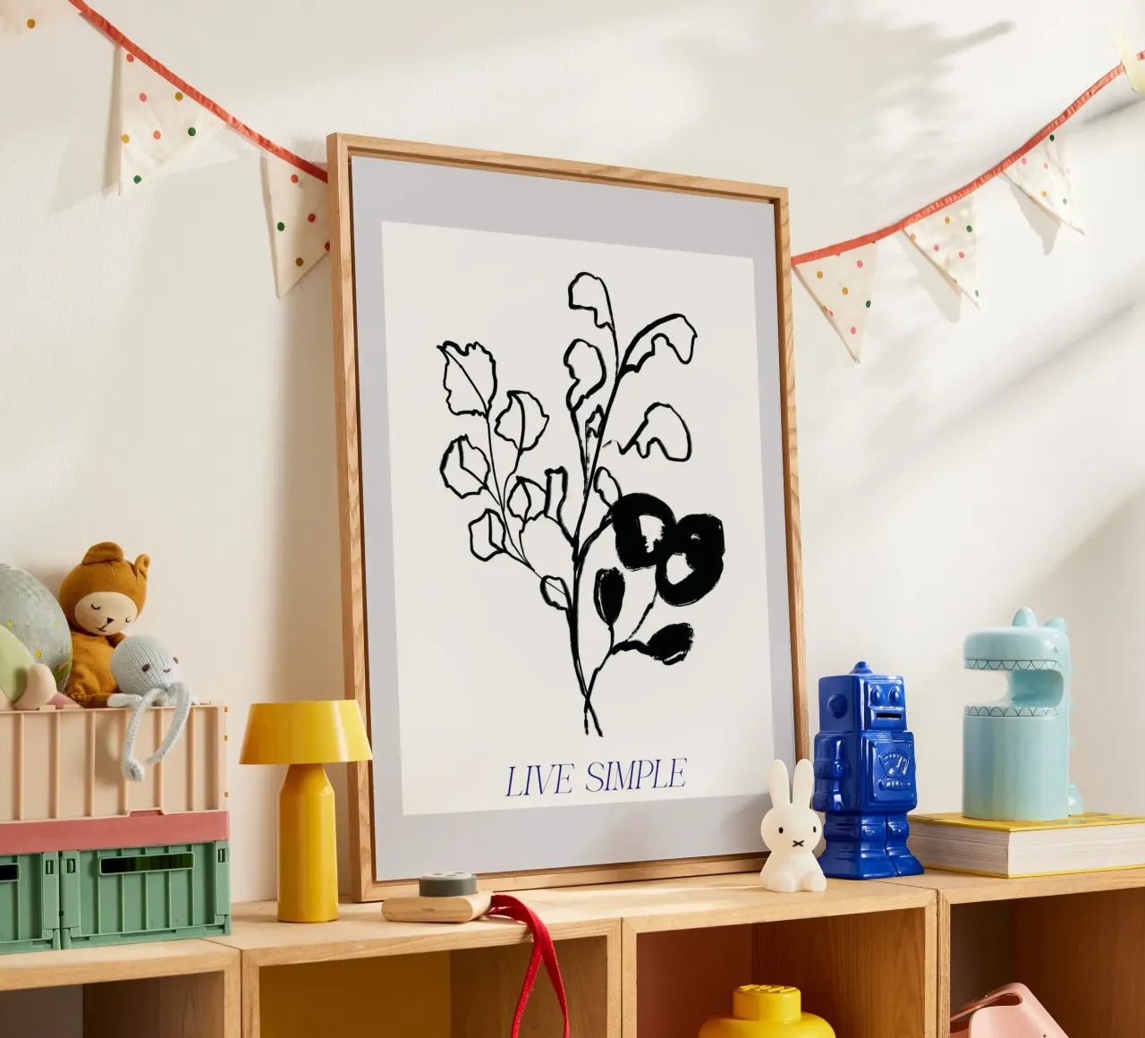 Live Simple No 05 plexiglass da treechild