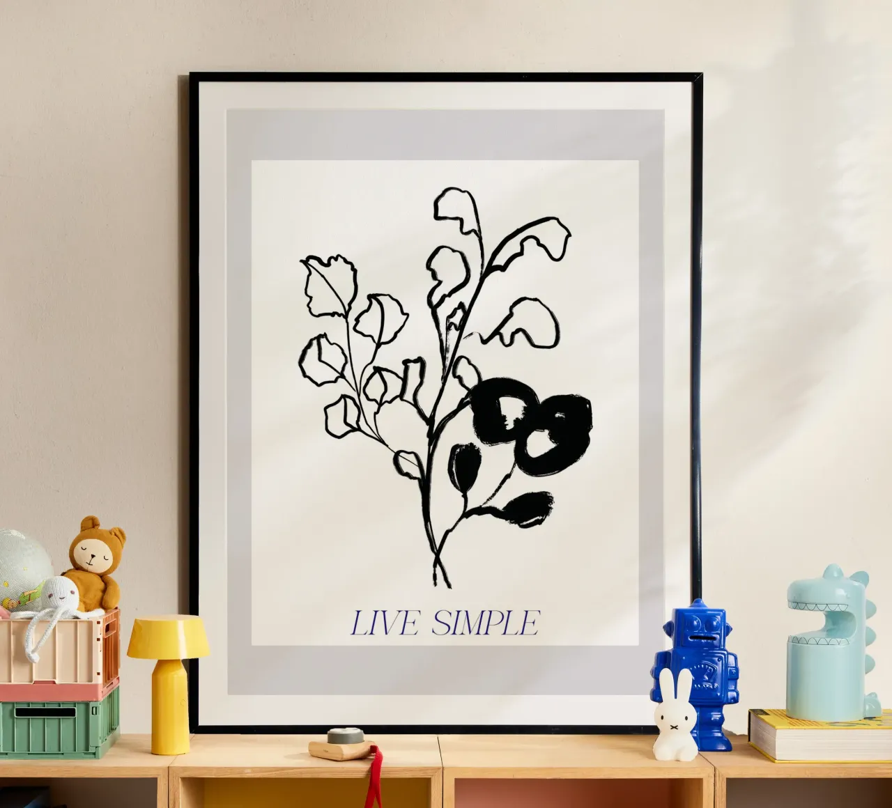 Live Simple No 05 carta hahnemühle da treechild