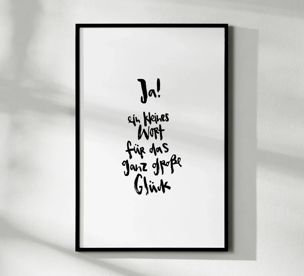 Ja poster da Brushmeetspaper