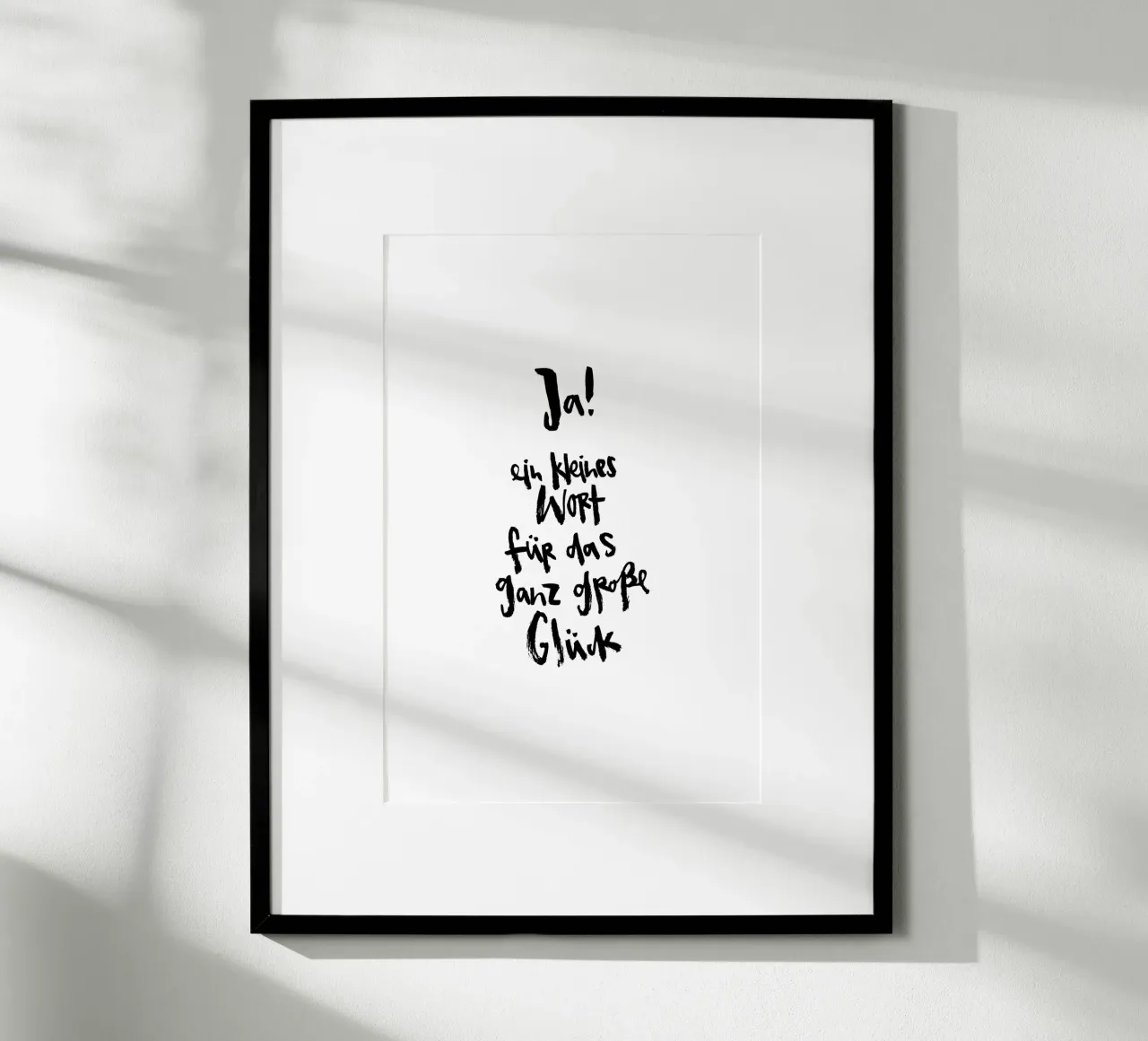 Ja poster da Brushmeetspaper