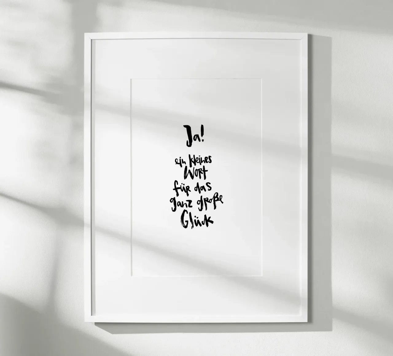 Ja poster da Brushmeetspaper