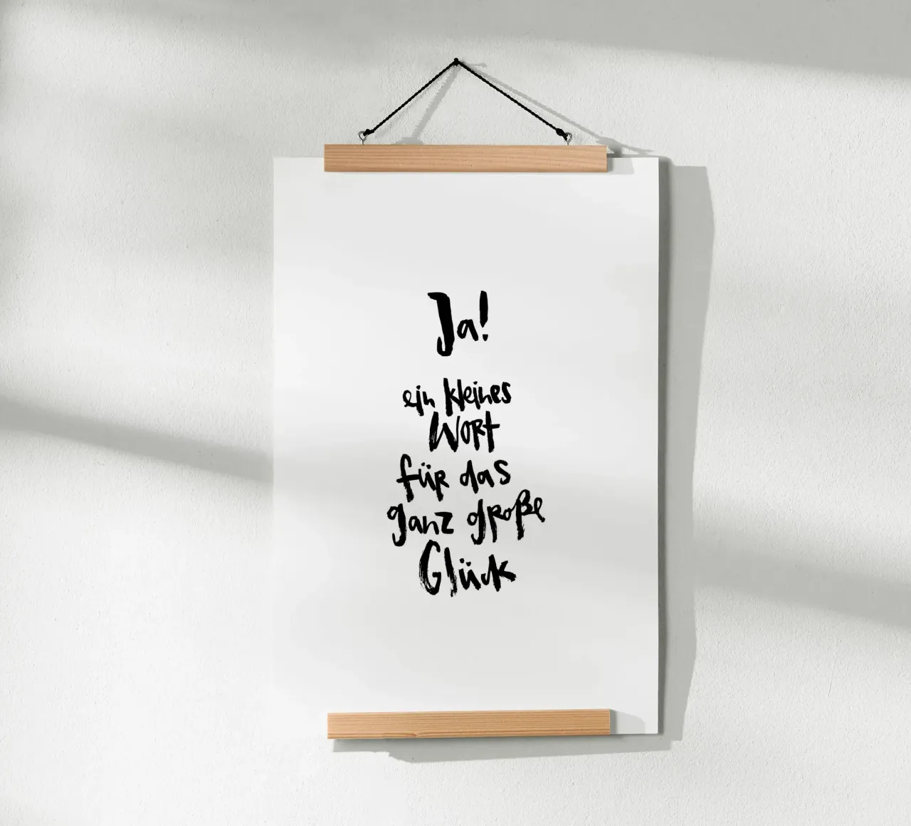 Ja poster da Brushmeetspaper