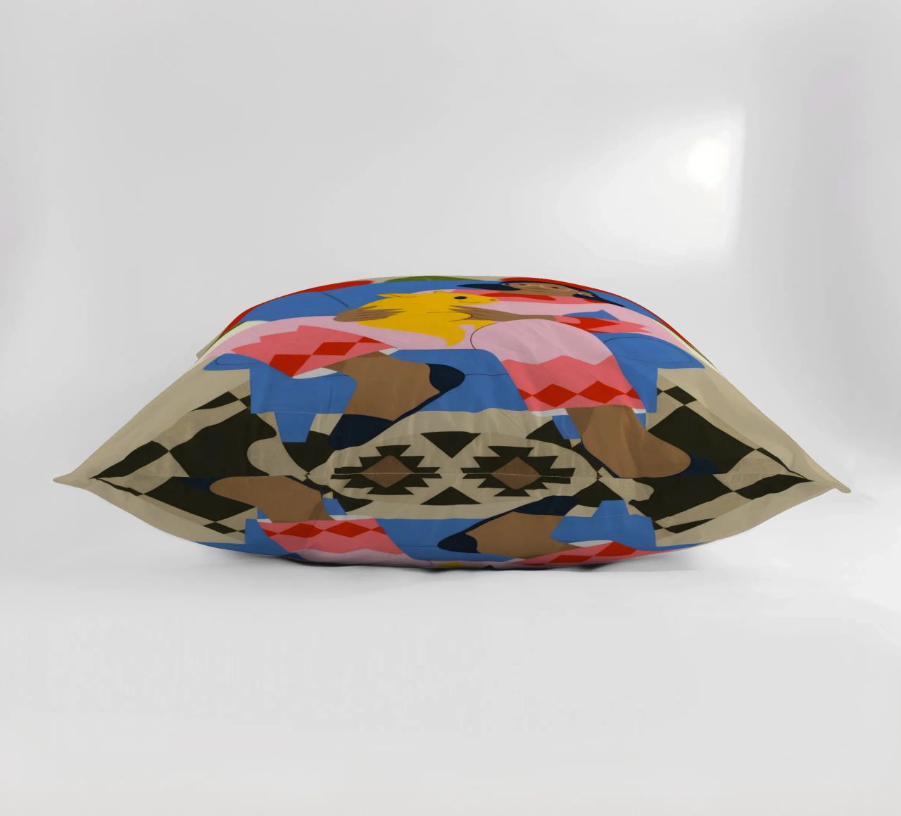 Cozy Companionship Bliss decorative cushion by Prism Palette