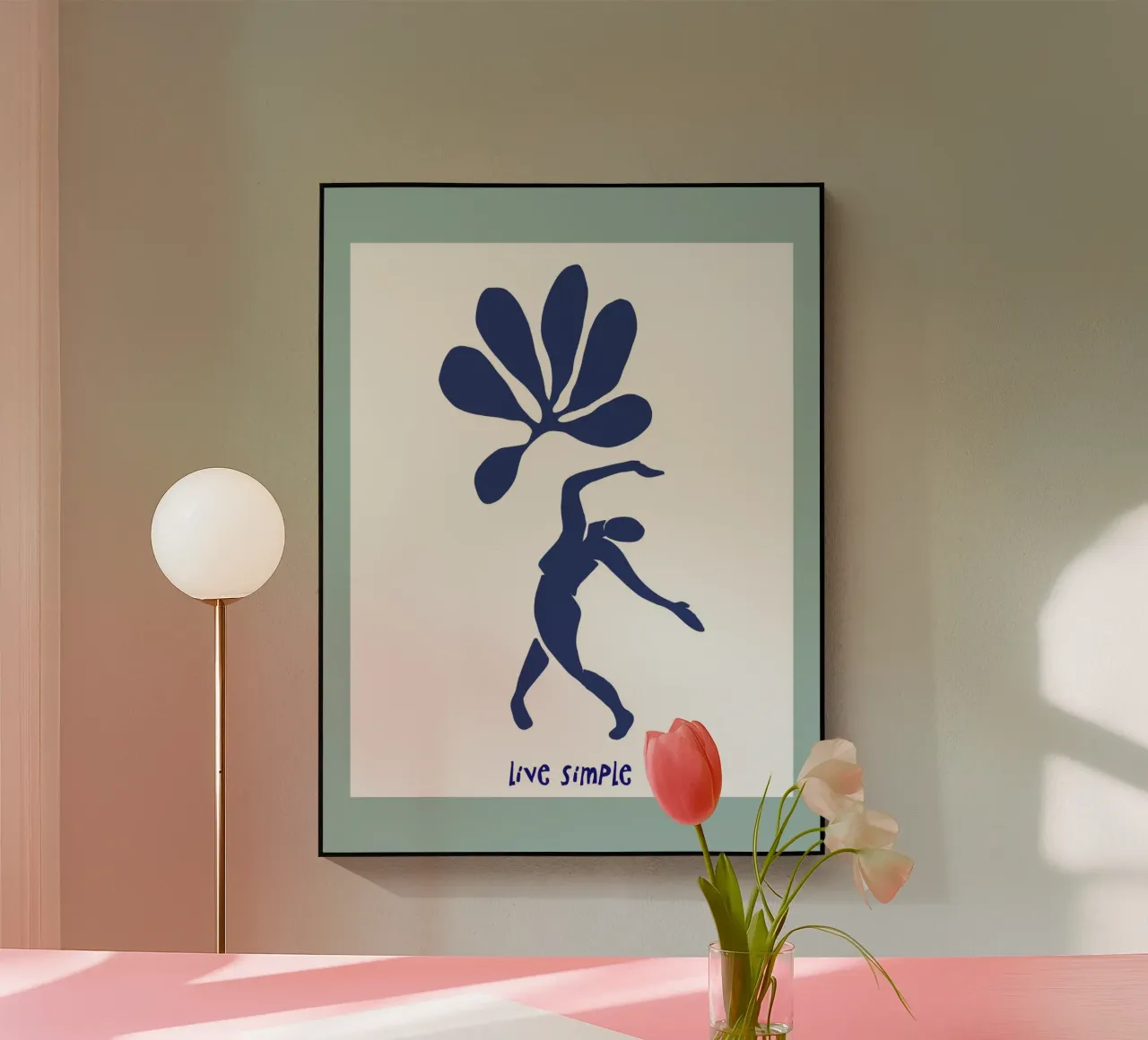 Live Simple No 08 plexiglass da treechild