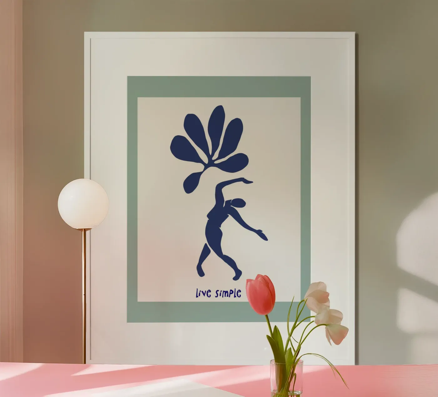 Live Simple No 08 poster da treechild