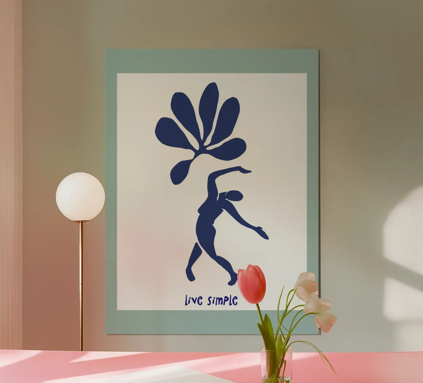 Live Simple No 08 poster da treechild