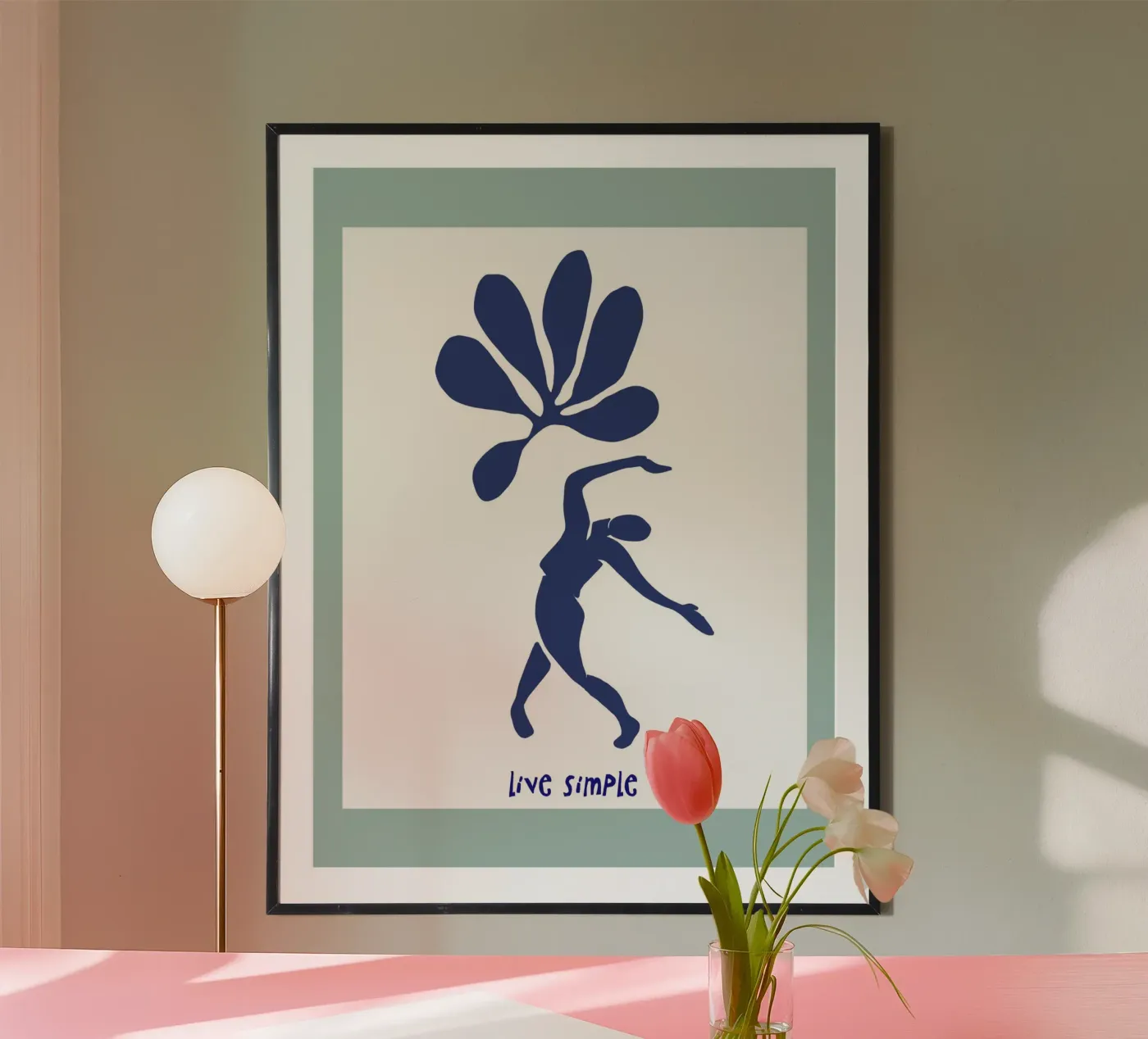 Live Simple No 08 poster da treechild