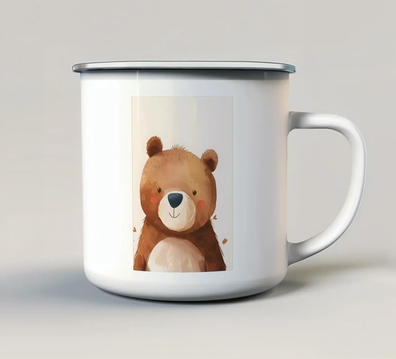 Teddy-Time tazza in smalto da KidzStudio