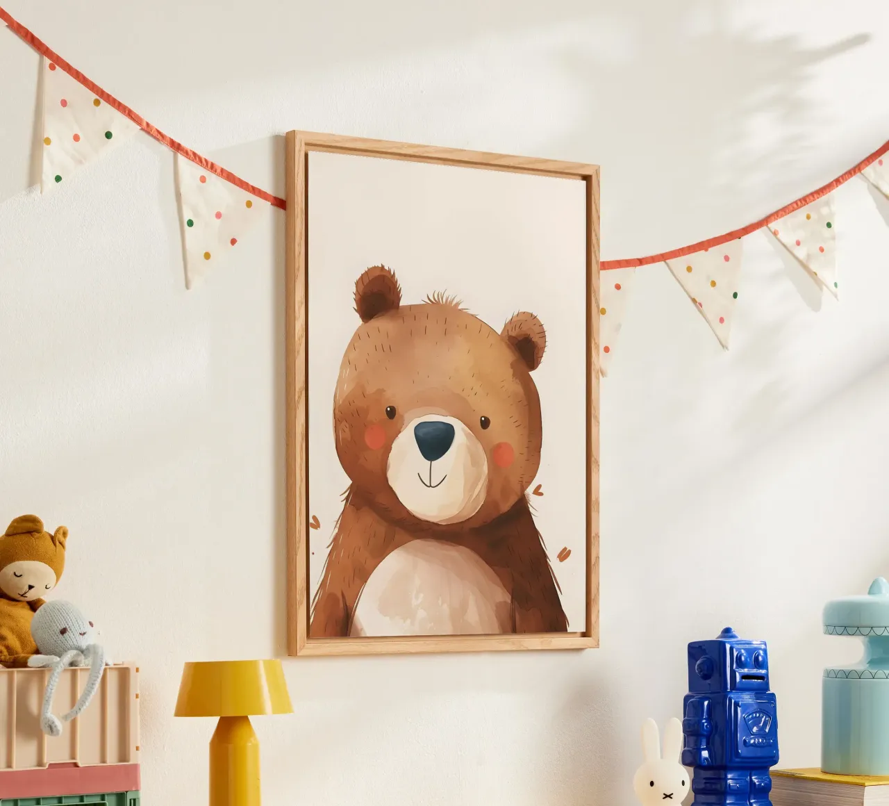 Teddy-Time plexiglass da KidzStudio