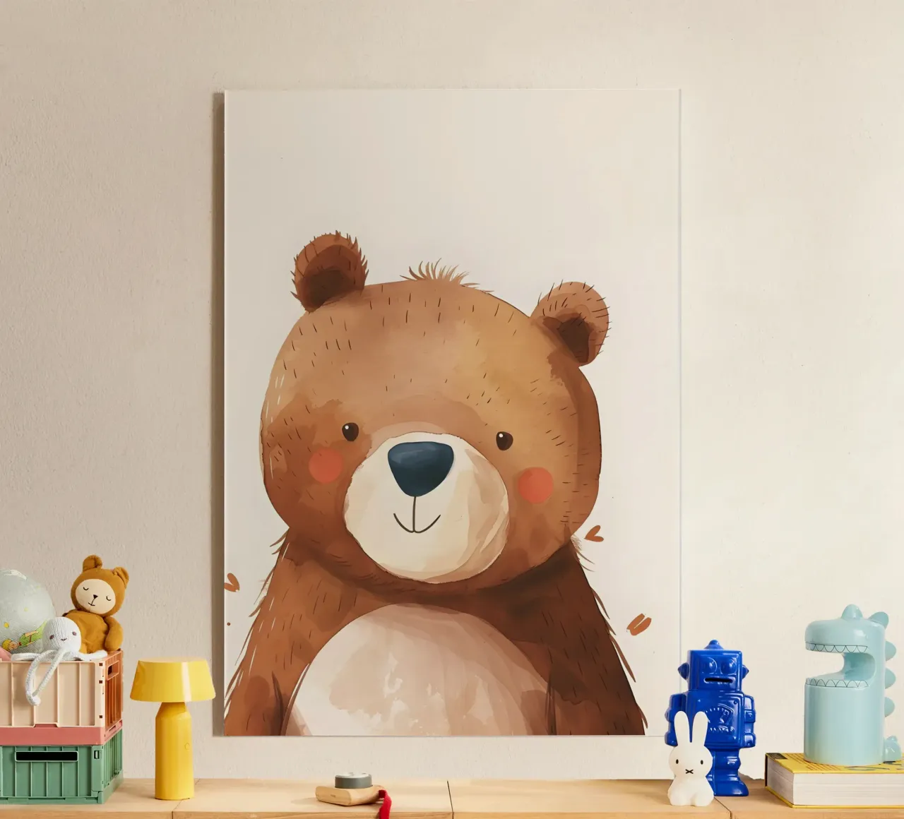 Teddy-Time plexiglass da KidzStudio