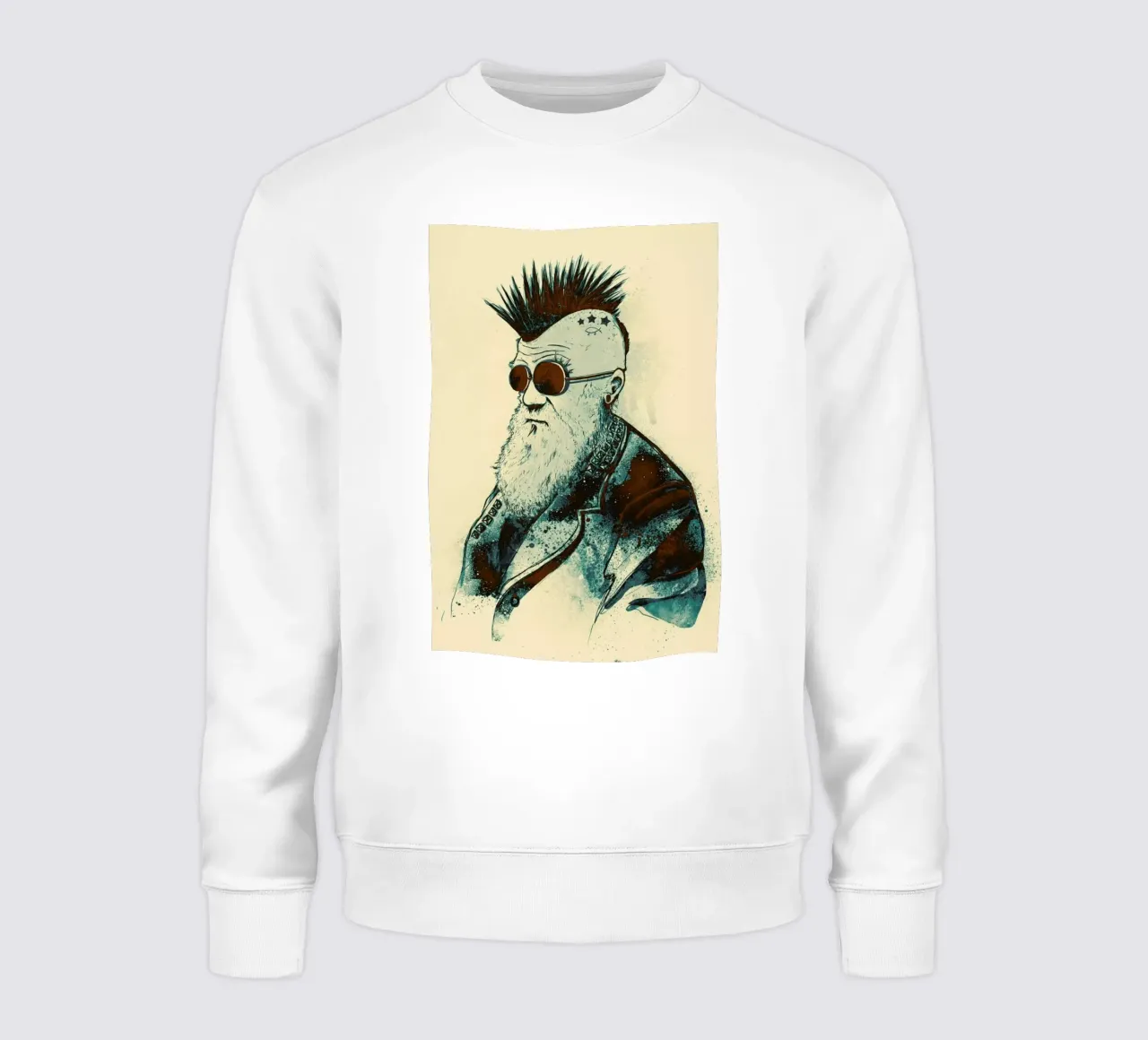 Evolution of Charles Sweatshirt von Nicebleed