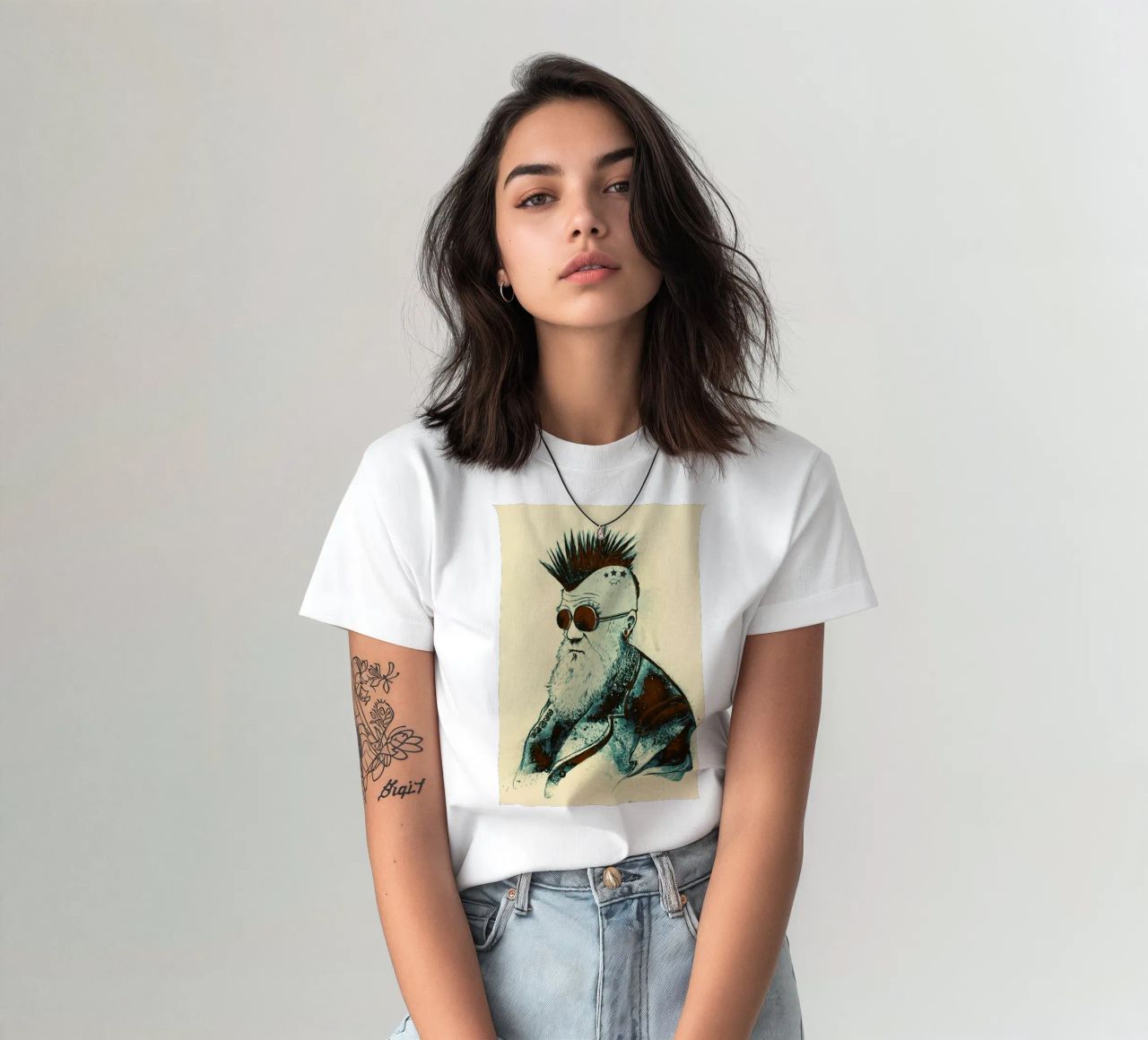 Evolution of Charles t-shirt da Nicebleed