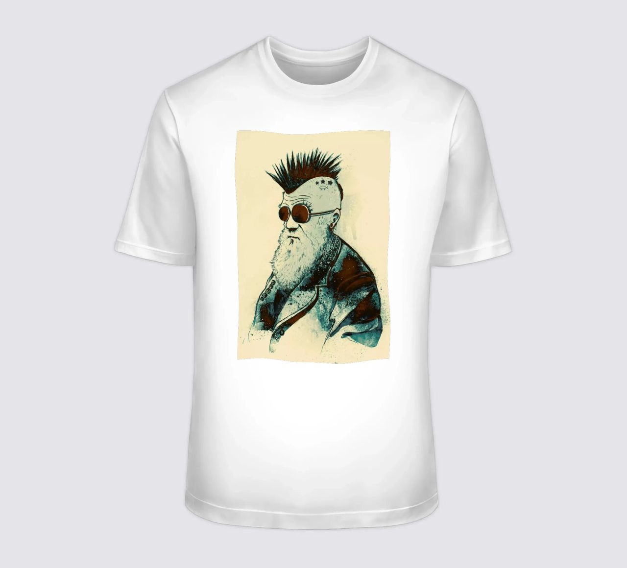 Evolution of Charles t-shirt da Nicebleed