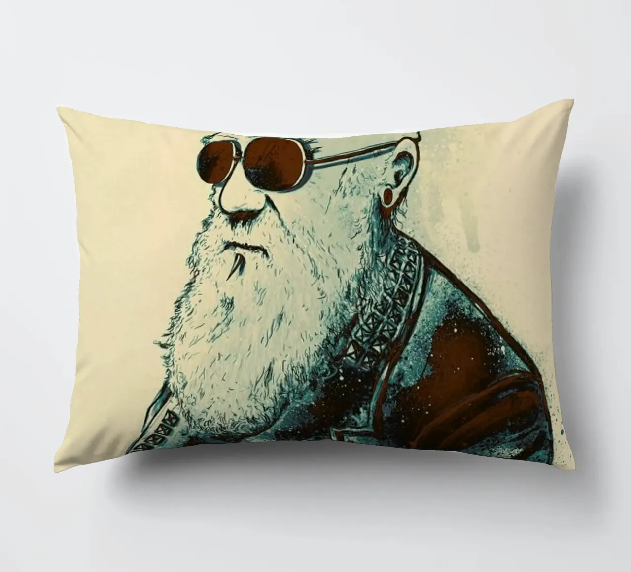 Evolution of Charles decorative cushion by Nicebleed