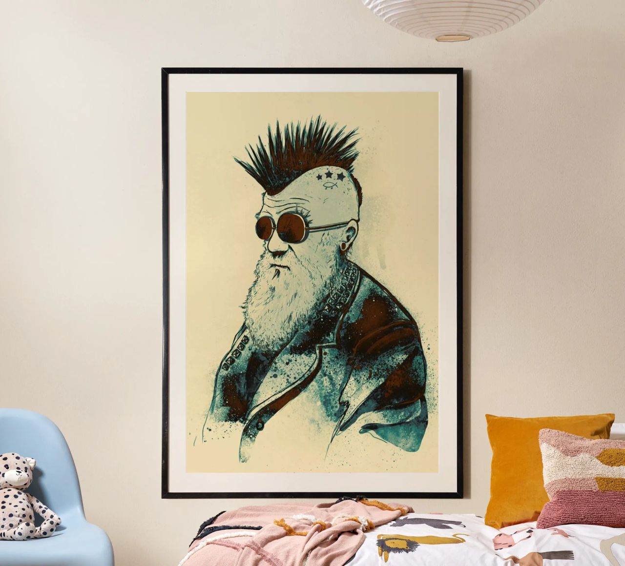 Evolution of Charles poster de Nicebleed