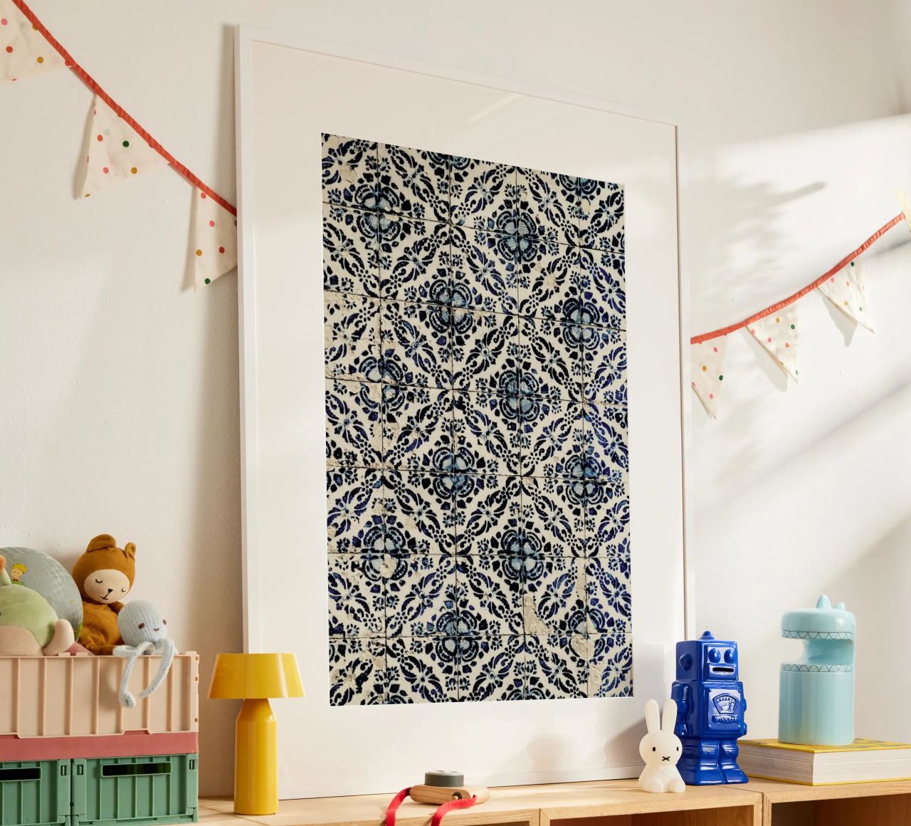 Azulejos poster de Ingrid Beddoes