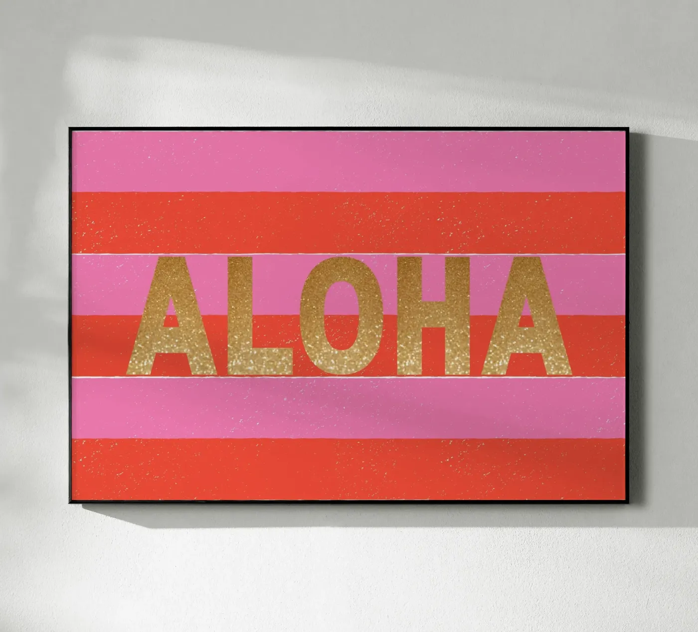 Aloha Acryl-Glas von Ohkimiko