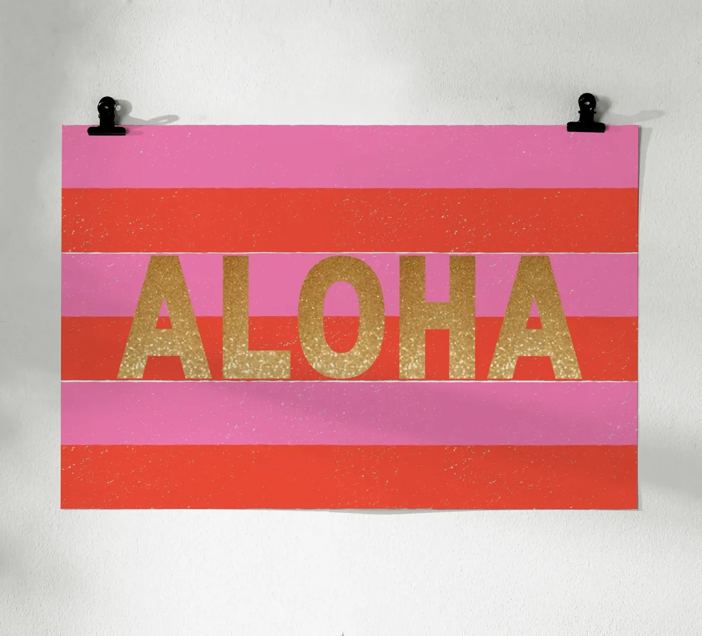 Aloha poster van Ohkimiko