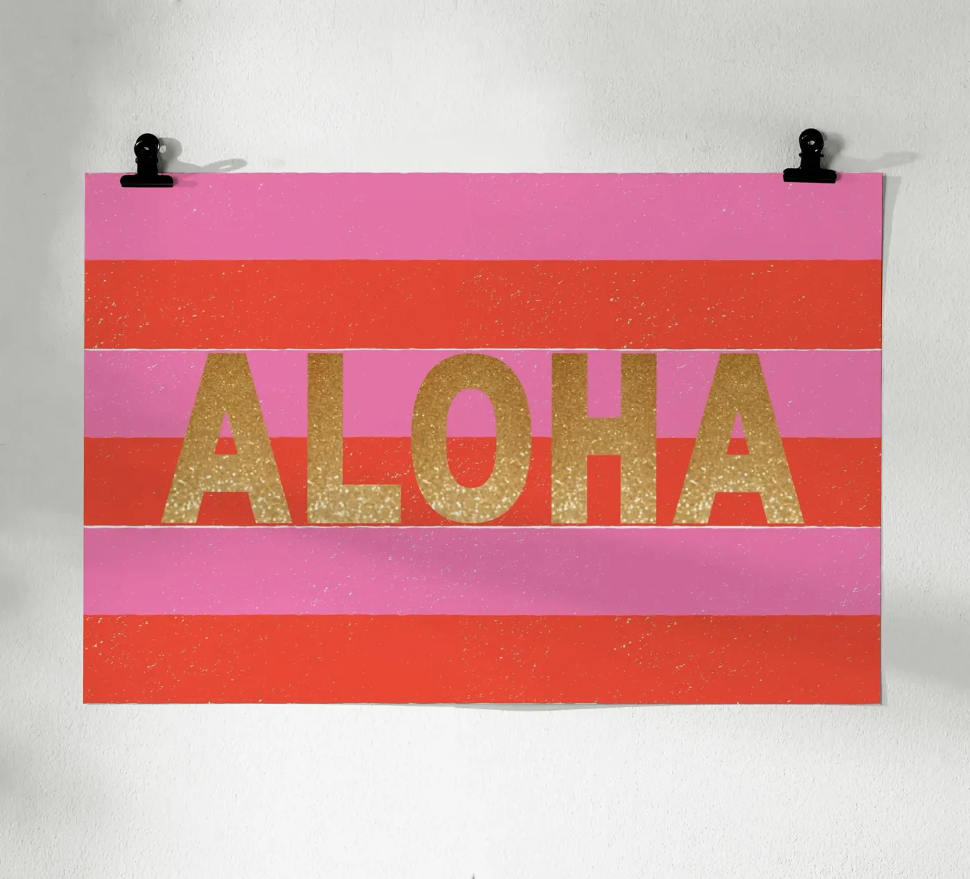 Aloha Poster von Ohkimiko